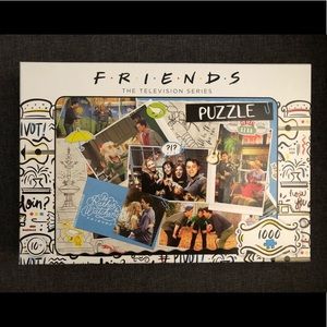 F-R-I-E-N-D-S 1000 piece puzzle. Poster included.